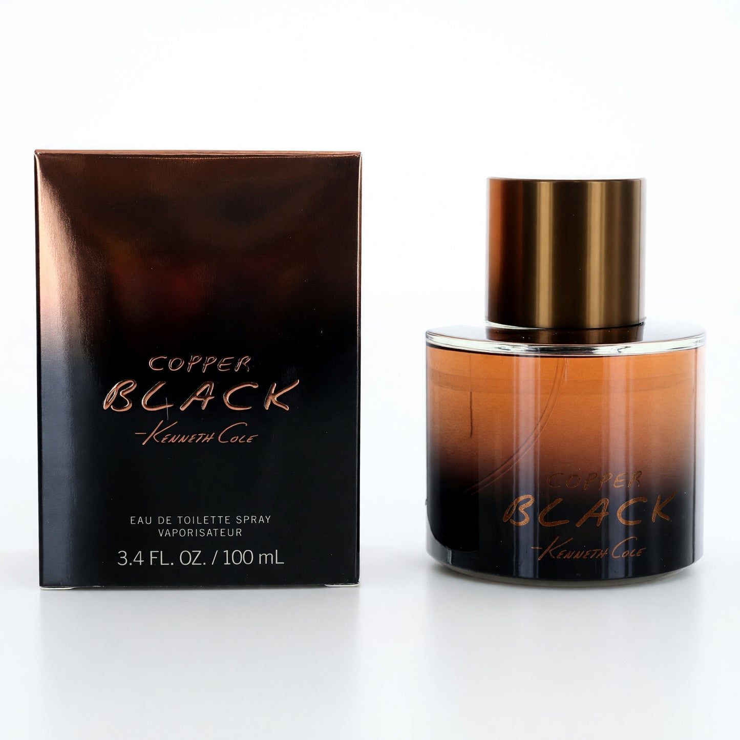 Kenneth Cole Copper Black by Kenneth Cole, 3.4 oz EDT Spray for Men