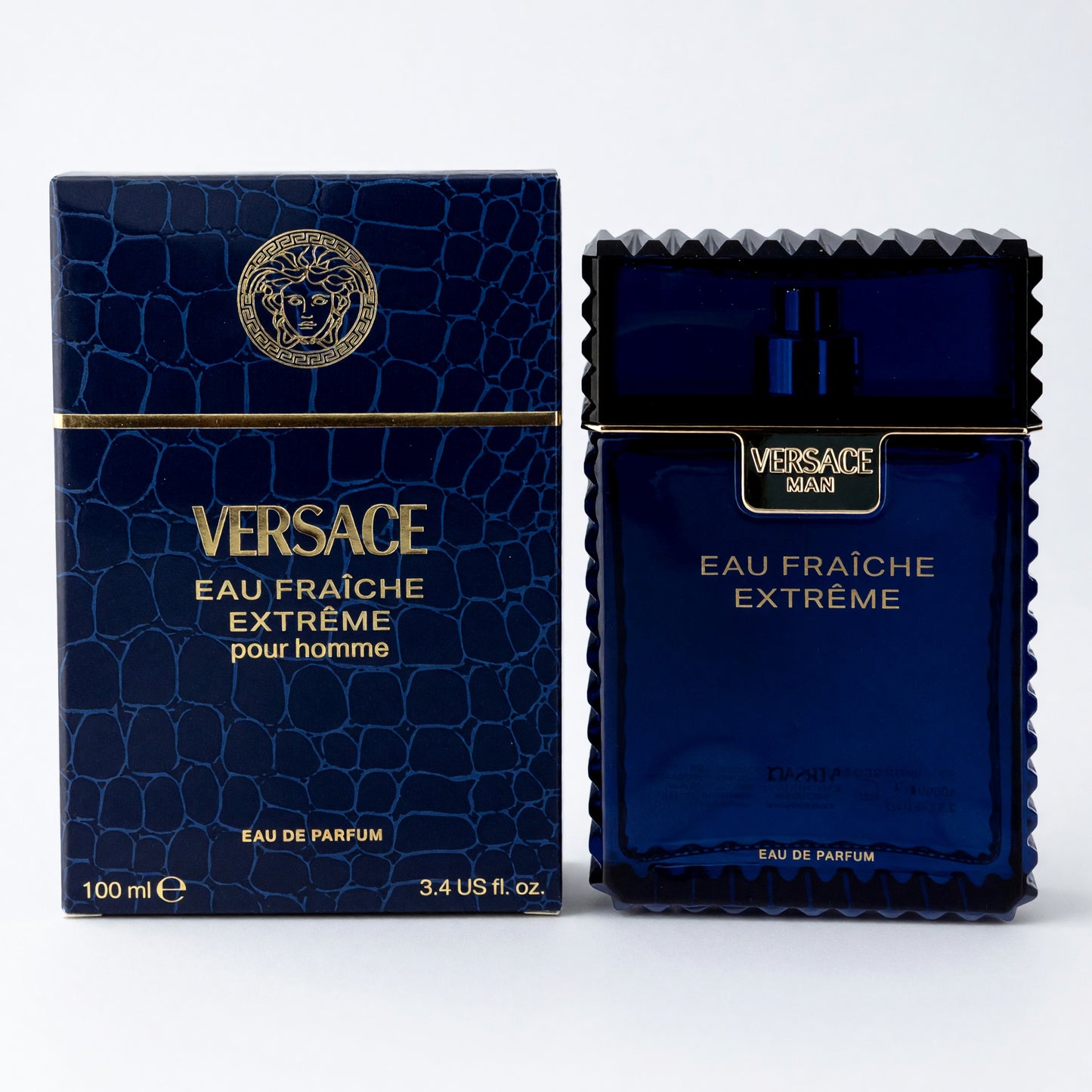 Versace Fraiche Extreme by Versace, 3.4 oz EDP Spray for Men