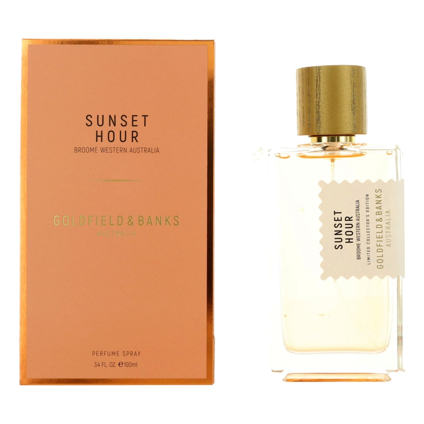 Sunset Hour by Goldfield & Banks, 3.4 oz Perfume Spray for Unisex