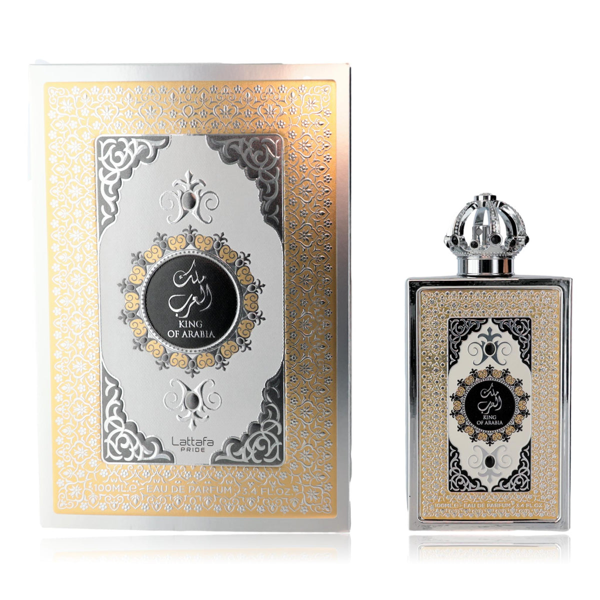 King of Arabia by Lattafa, 3.4 oz EDP Spray for Unisex