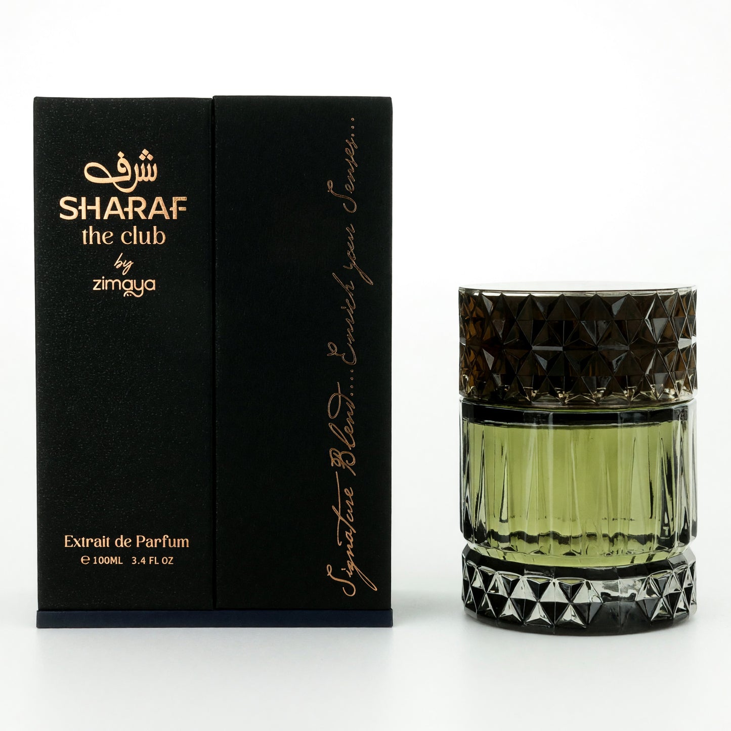 Sharaf the Club by Zimaya, 3.4 oz Extrait de Parfum for Unisex