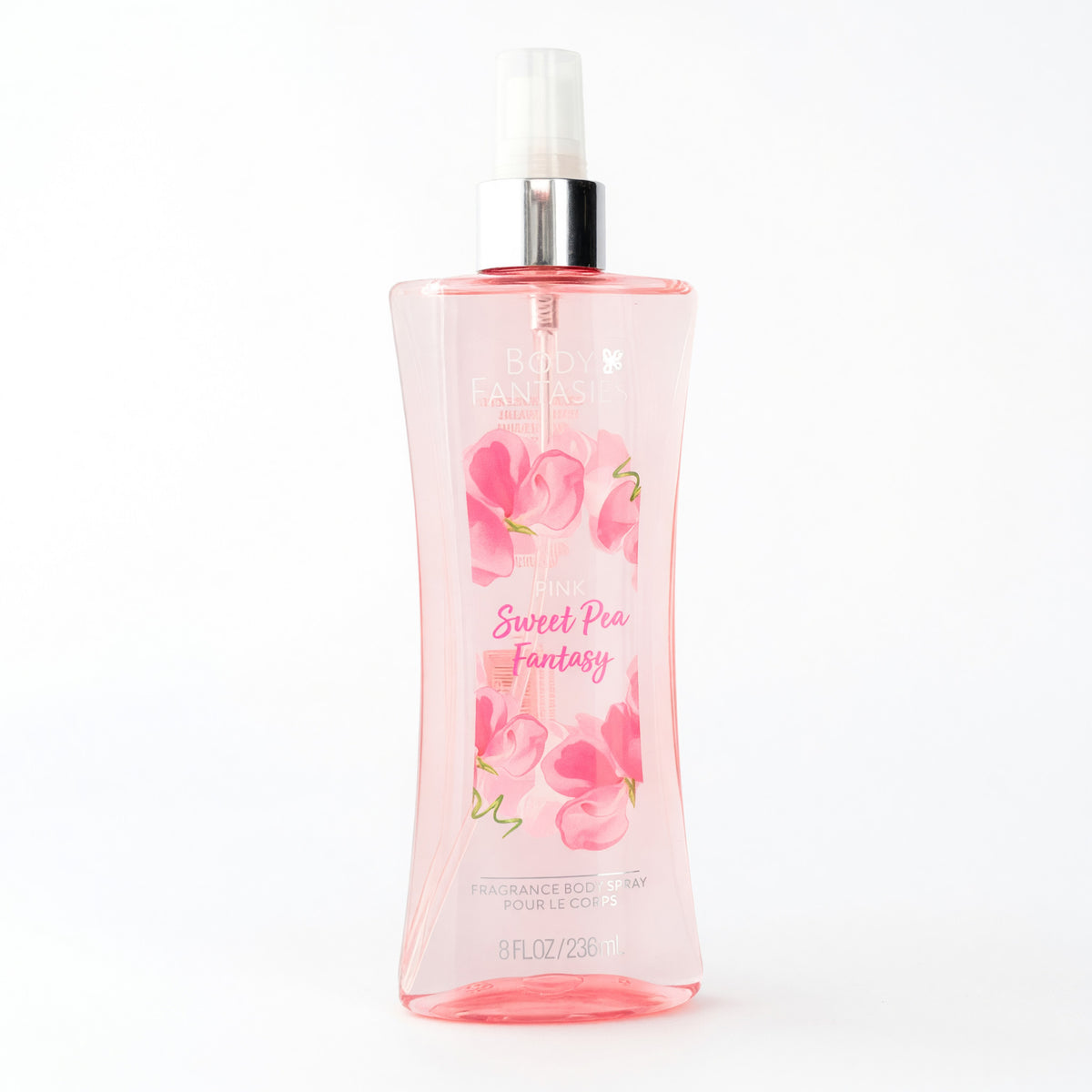 Pink Sweet Pea Fantasy by Body Fantasies, 8oz Fragrance Body Spray women
