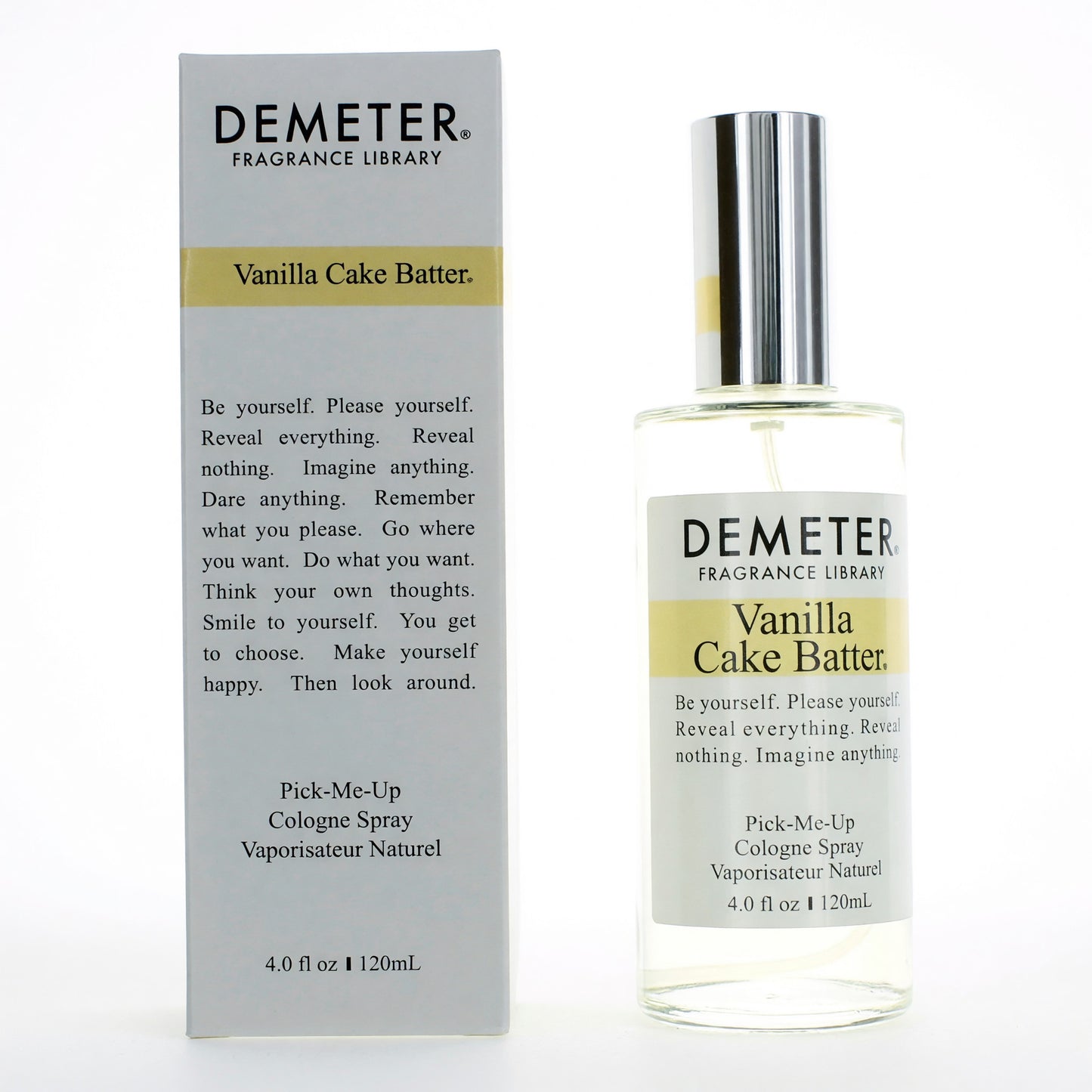 Vanilla Cake Batter by Demeter, 4 oz Cologne Spray for Women