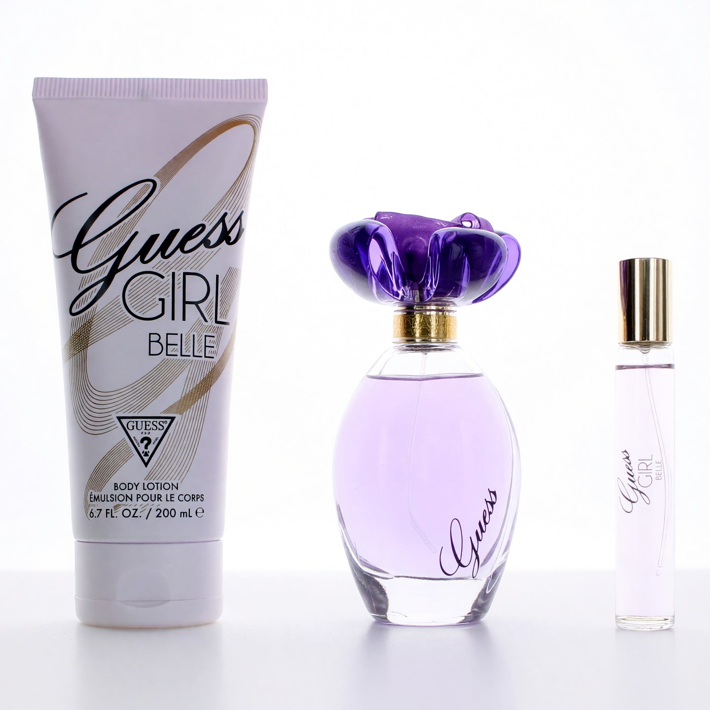 Guess Girl Belle by Guess, 3 Piece Gift Set for Women