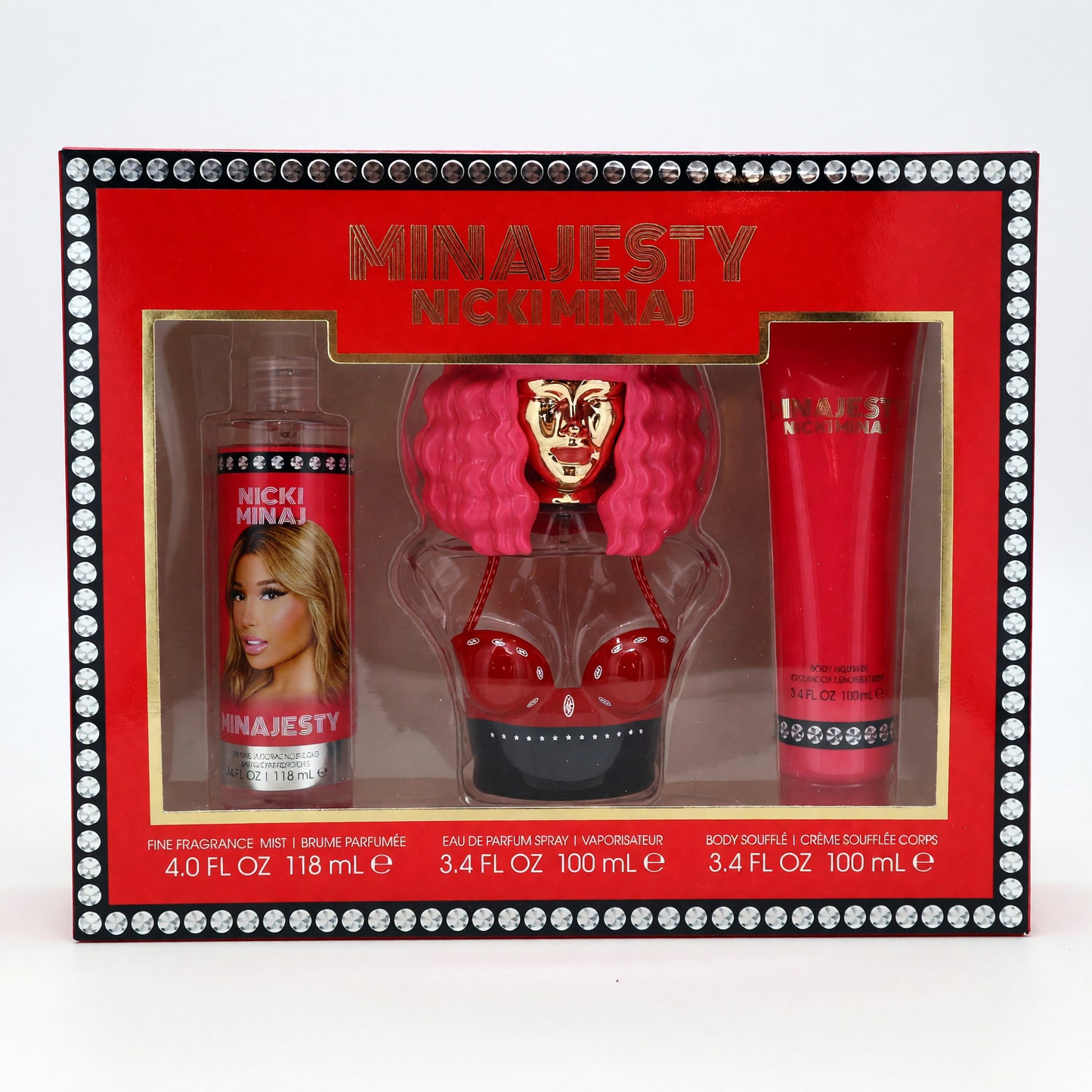 Minajesty by Nicki Minaj, 3 Piece Gift Set for Women