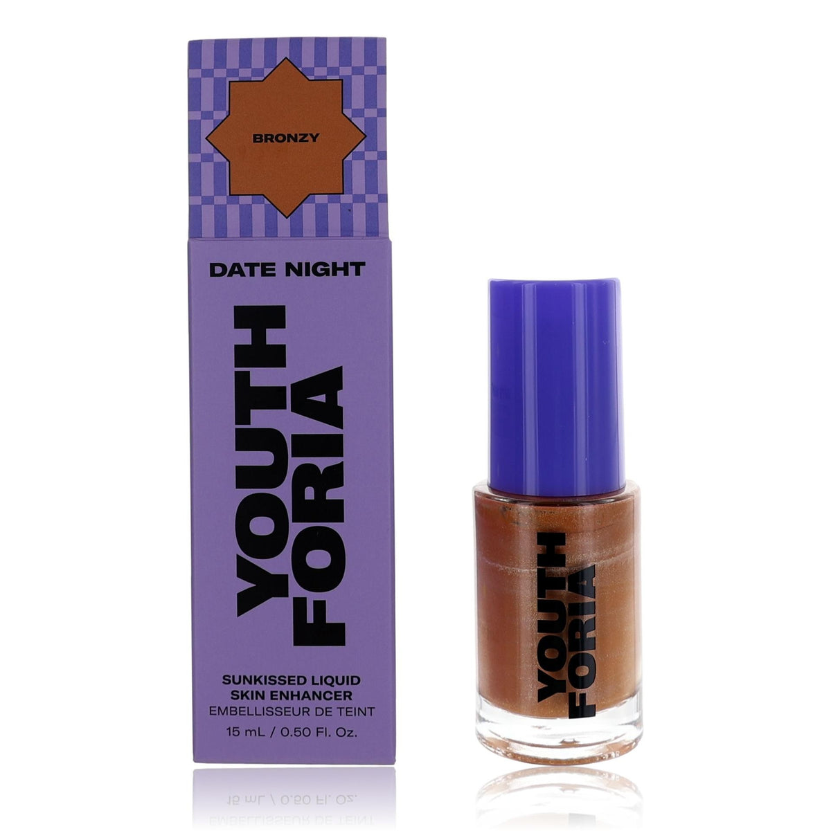 Date Night by Youthforia, 0.5 oz Sunkissed Liquid Skin Enhancer- Bronzy