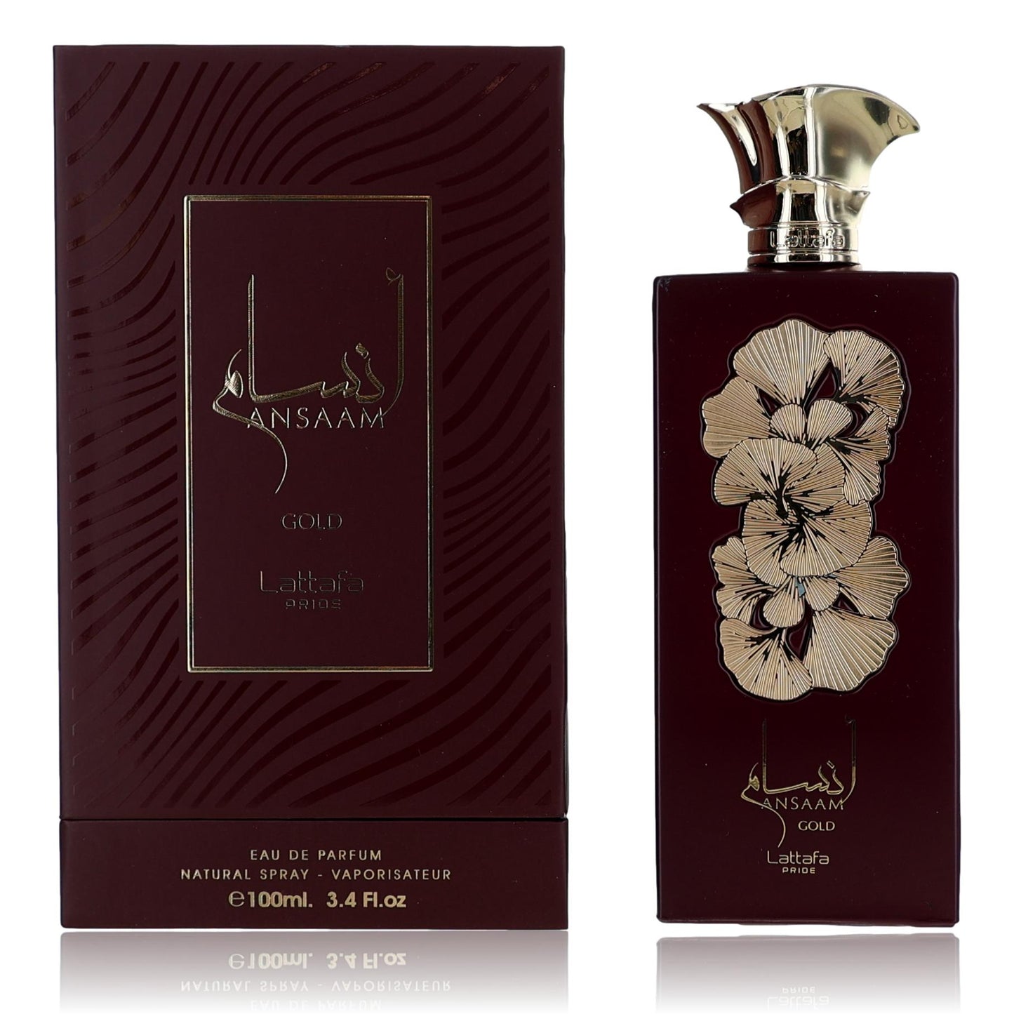 Ansaam Gold by Lattafa, 3.4 oz EDP Spray for Women