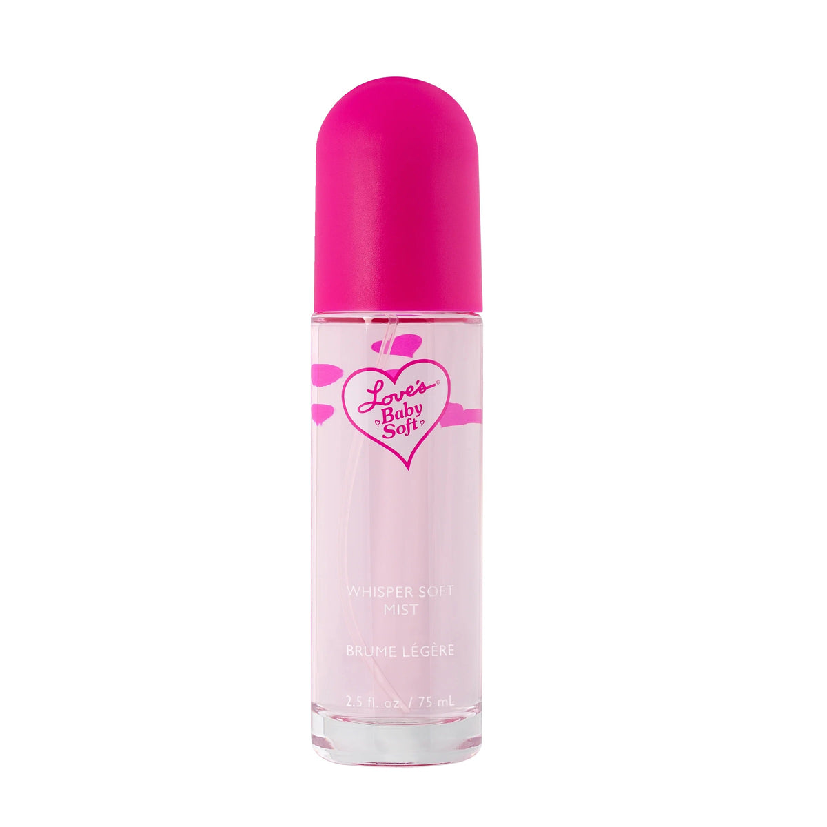 Love's Baby Soft Whisper Soft by Dana, 2.5 oz Perfume Mist Spray for Women Tester