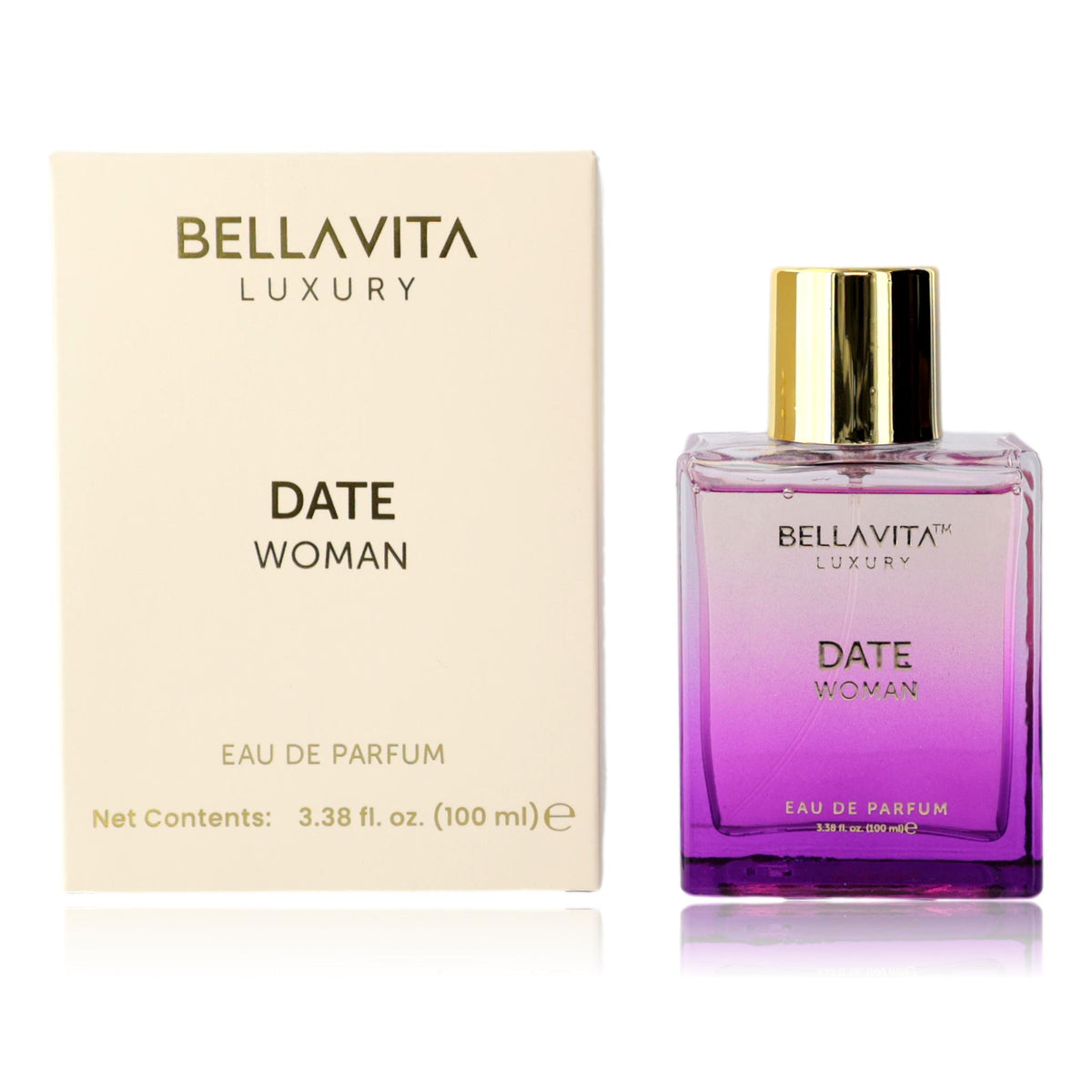 Date Women by Bellavita, 3.3 oz EDP Spray for Women