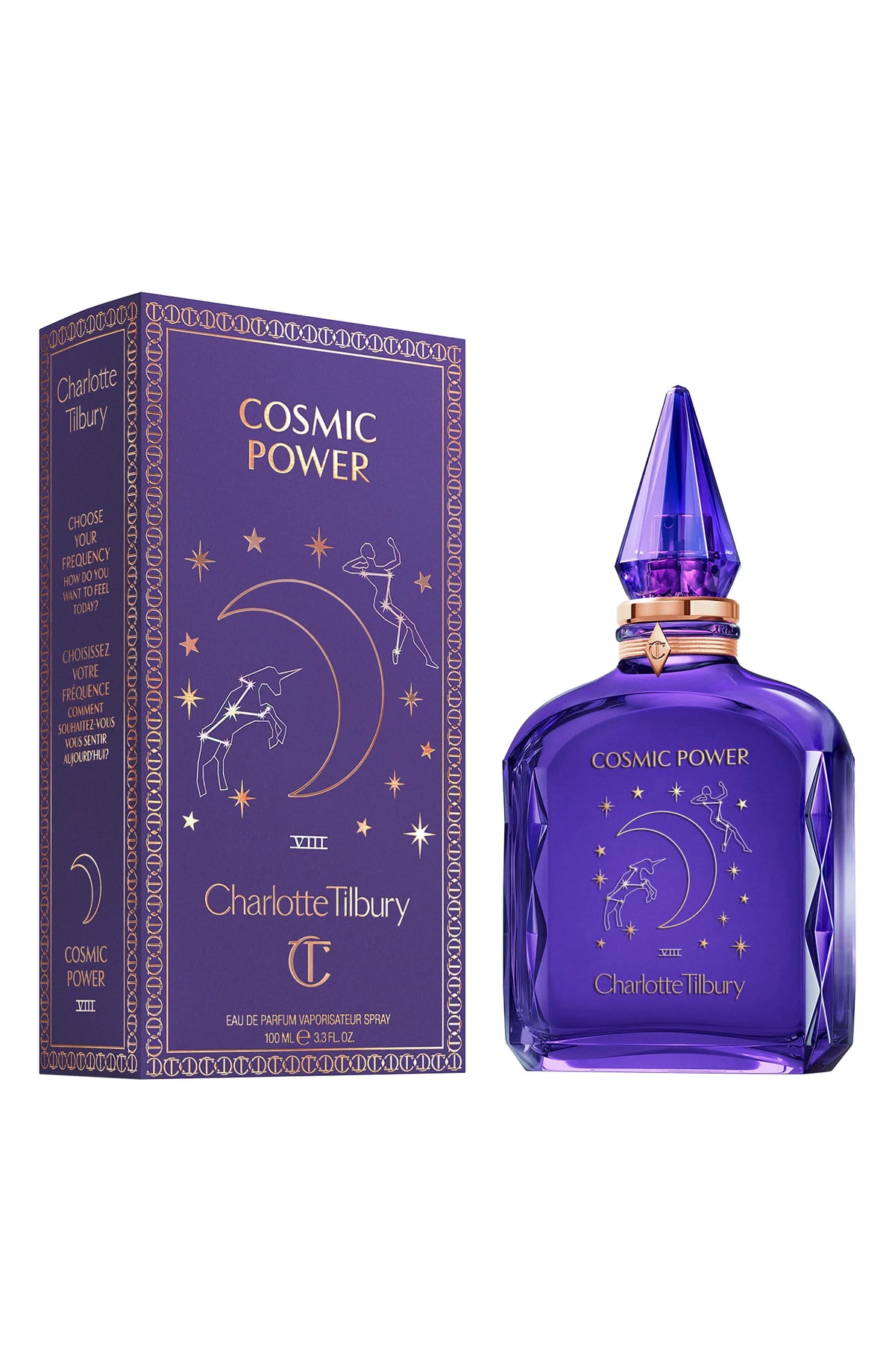 Cosmic Power by Charlotte Tilbury, 3.3 oz Eau De Parfum Spray for Unisex