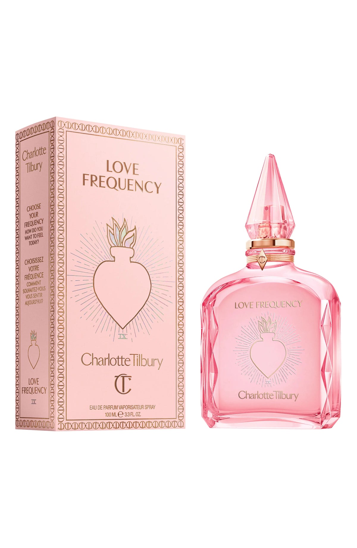 Love Frequency by Charlotte Tilbury, 3.3 oz Eau De Parfum Spray for Unisex