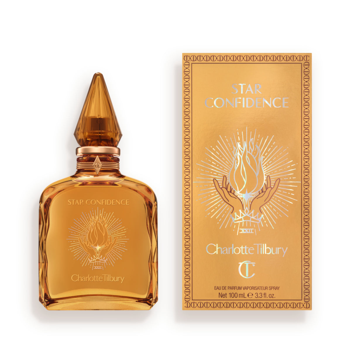 Star Confidence by Charlotte Tilbury, 3.3 oz Eau De Parfum Spray for Unisex