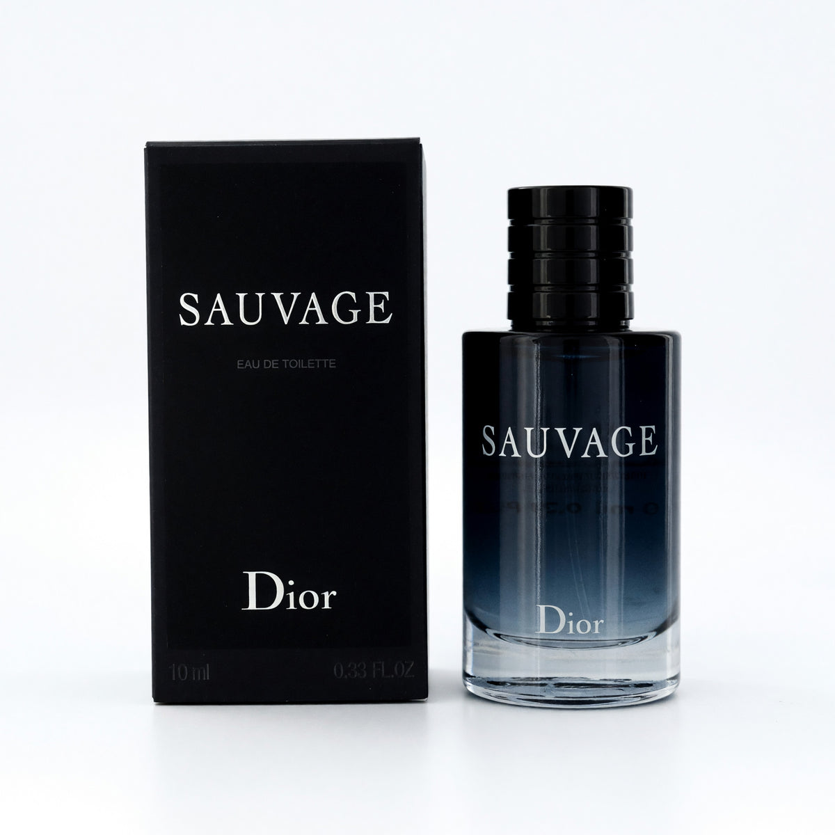 Sauvage by Christian Dior, 0.34 oz EDT Splash Mini for Men.