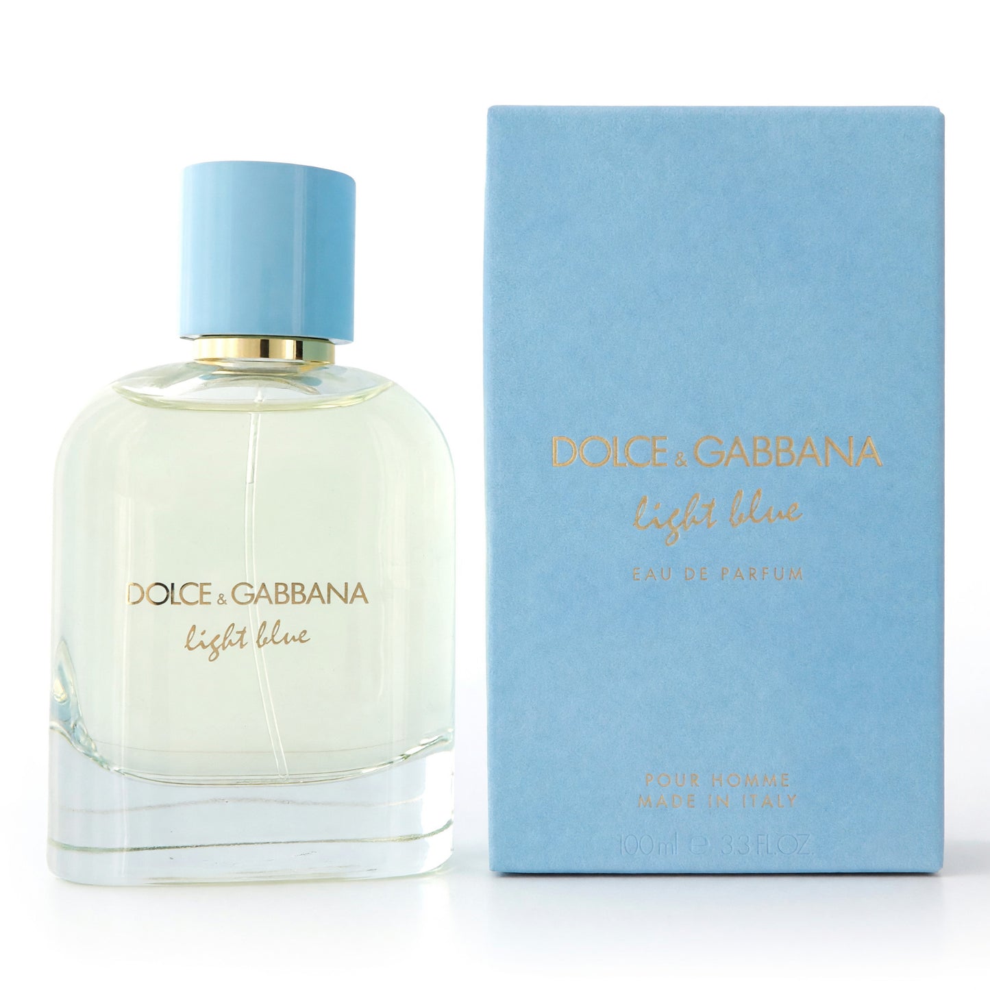 Light Blue Pour Homme by Dolce & Gabbana, 3.3 oz EDP Spray for Men