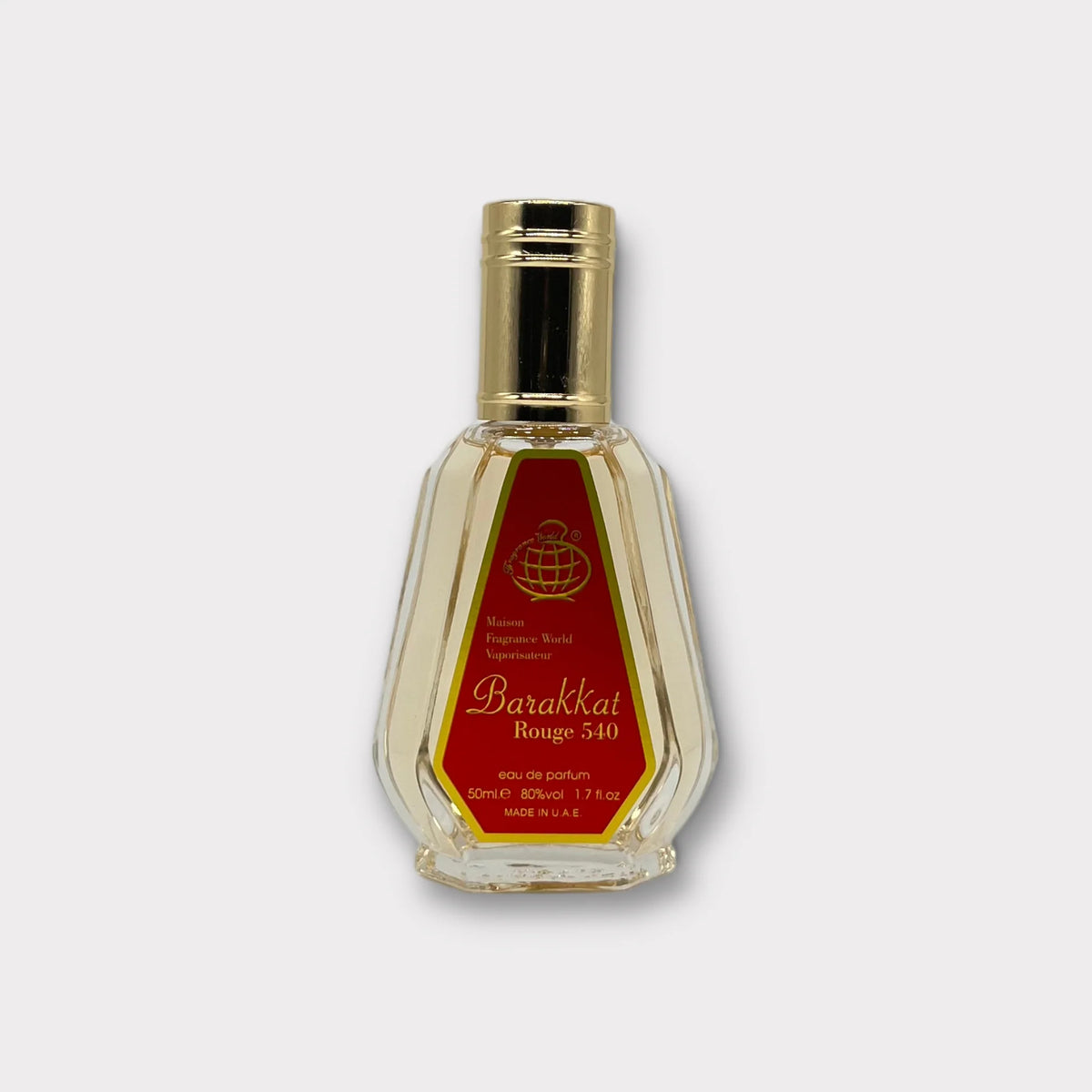 Barakkat Rouge 540 by Fragrance World, 1.7 oz Eau De Parfum Spray for Unisex