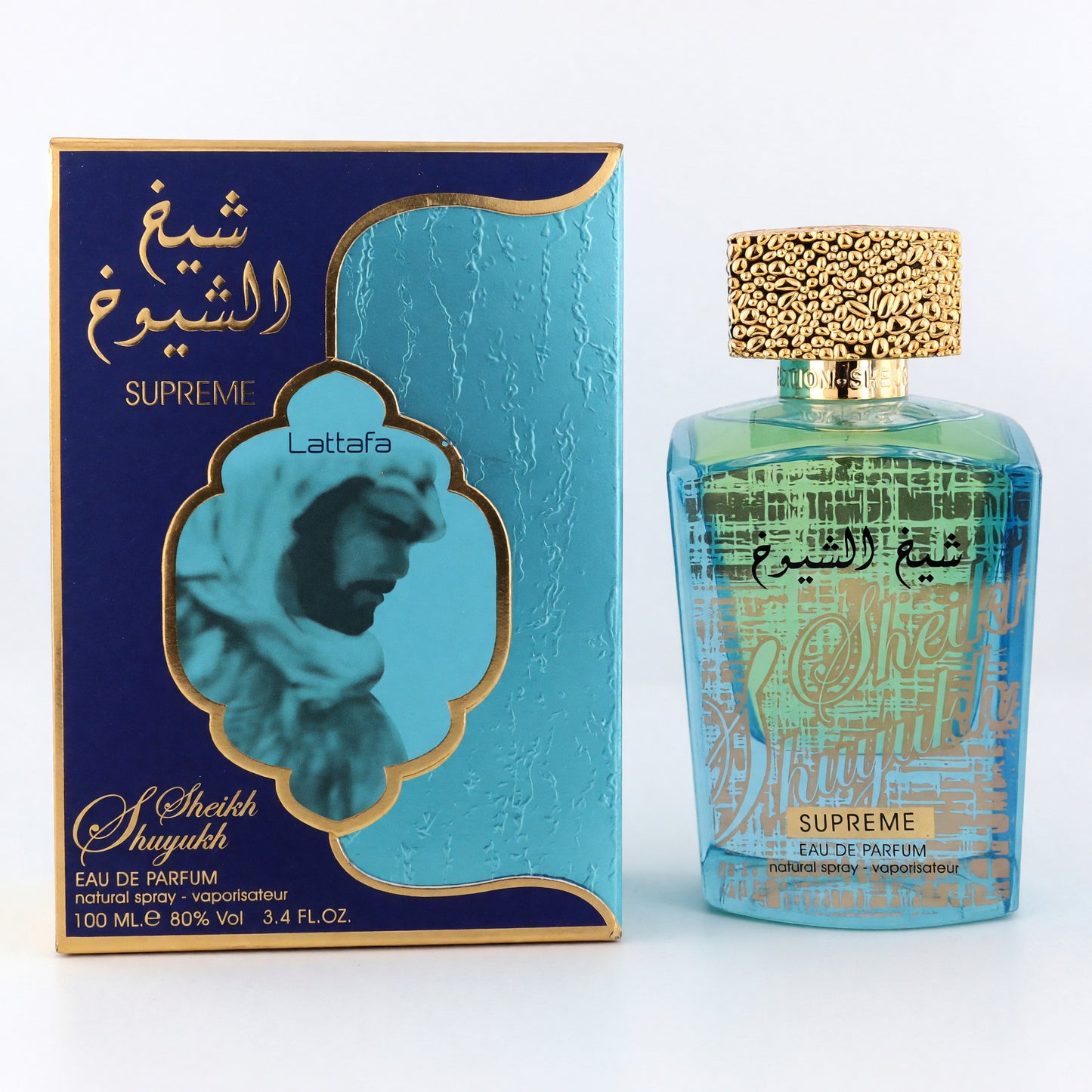 Lattafa Sheikh Al Shuyukh Supreme by Lattafa, 3.4oz EDP Spray for Unisex