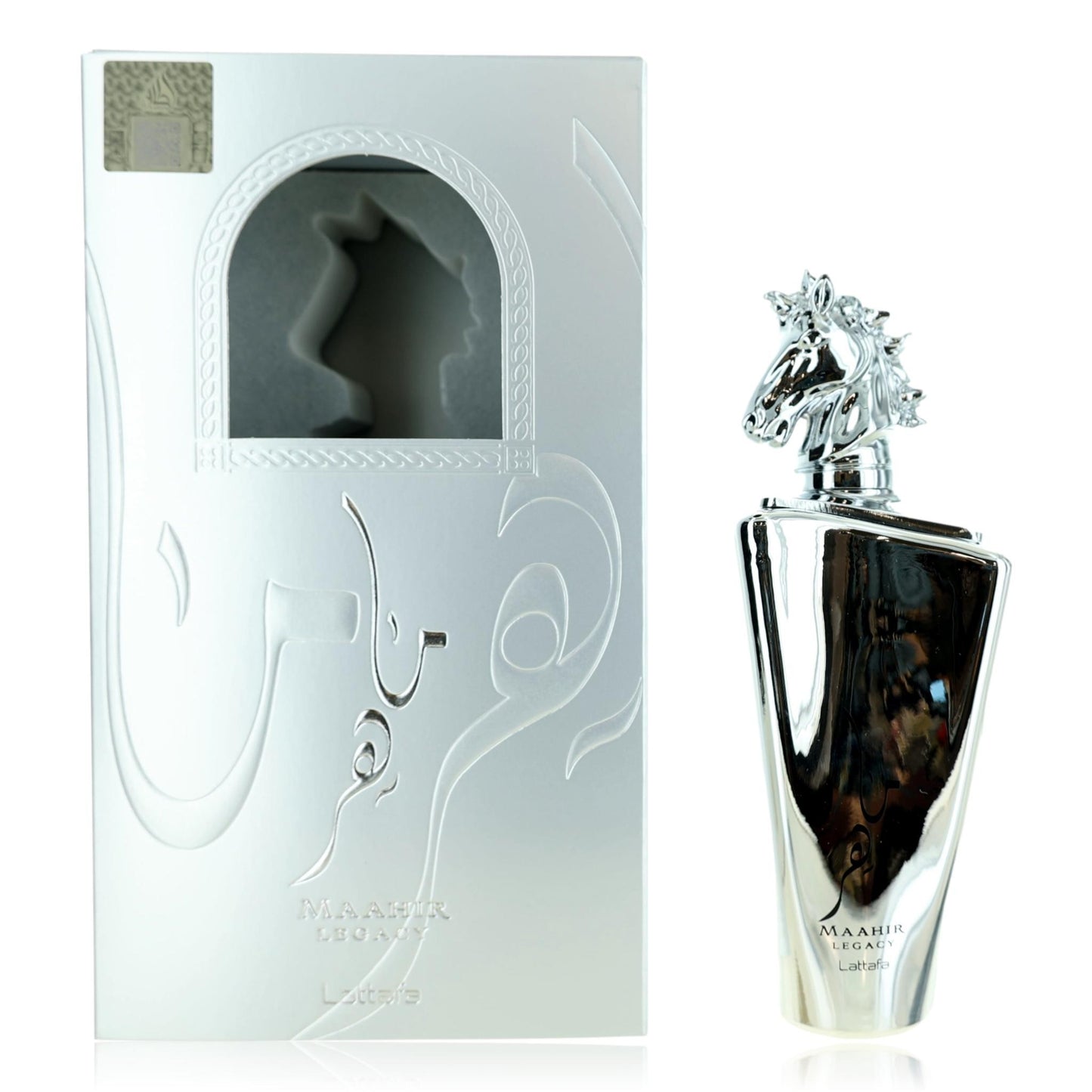 Maahir Legacy by Lattafa, 3.4 oz EDP Spray for Unisex