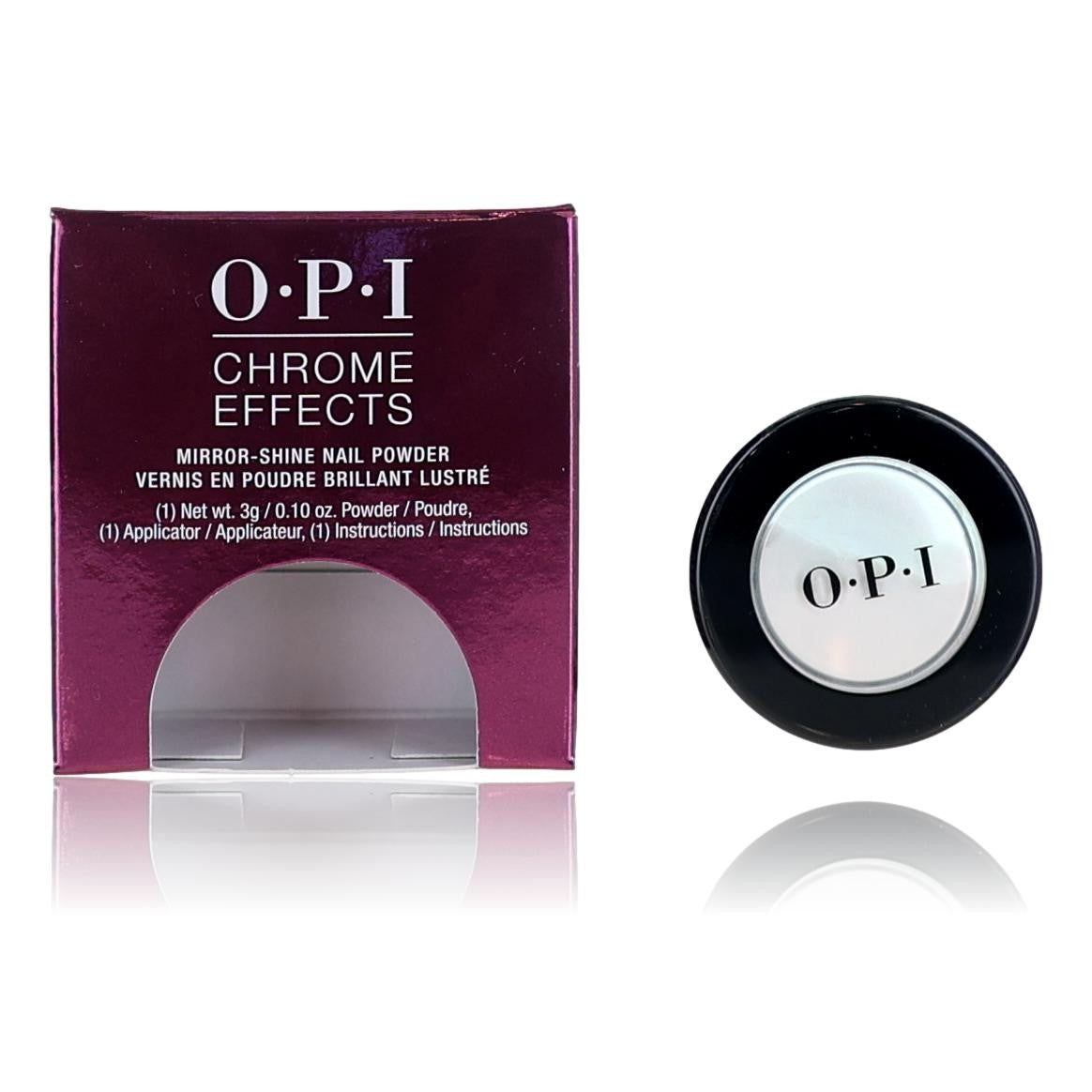 OPI Chrome Effects by OPI, 0.10 oz Nail Powder- Pay Me in Rubies
