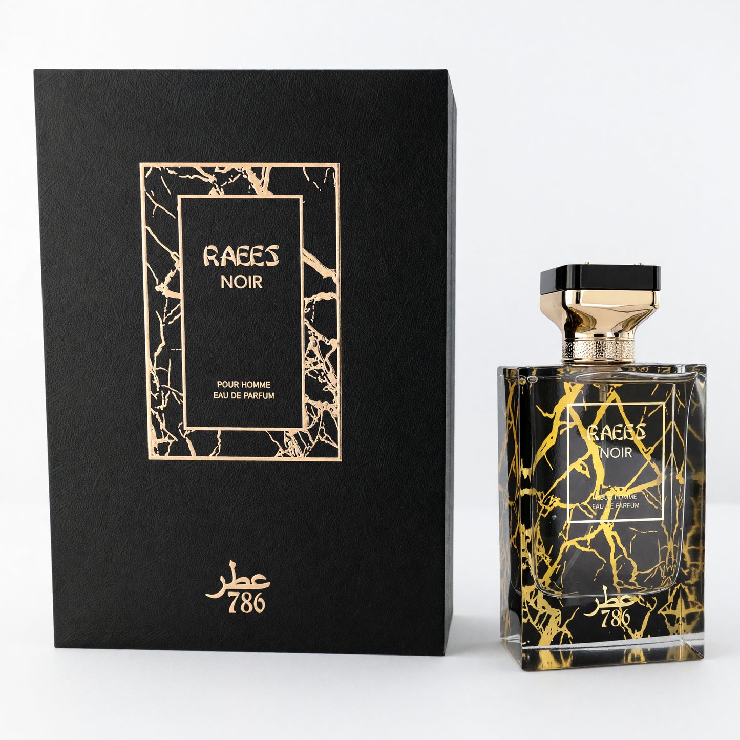 Raees Noir by Jo Milano, 3.4 oz EDP Spray for Men