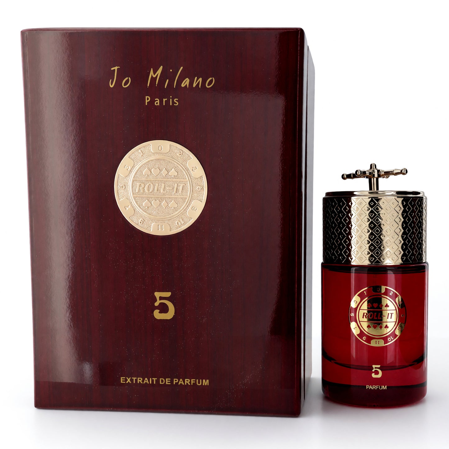 Roll It 5 by Jo Milano, 3.4 oz Extrait de Parfum Spray for Unisex