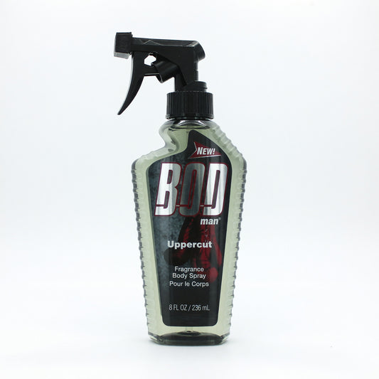Bod Man Uppercut by Parfums De Coeur, 8 oz Frgrance Body Spray for Men