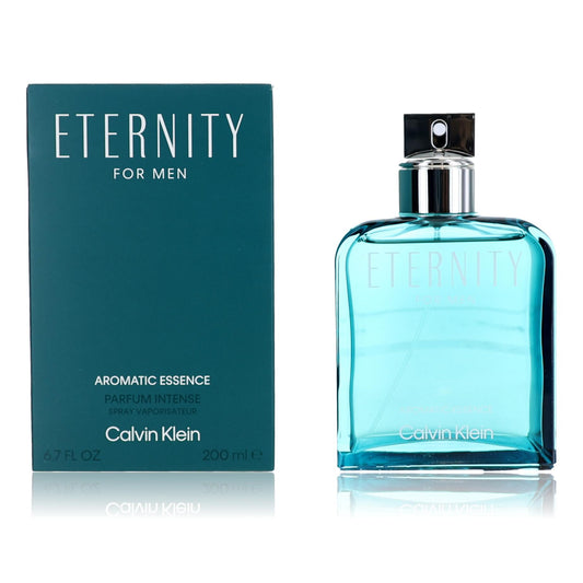 Eternity Aromatic Essence by Calvin Klein, 6.7oz Parfum Intense Spray men