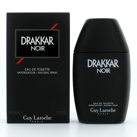 Drakkar Noir by Guy Laroche, 6.7 oz EDT Spray for Men