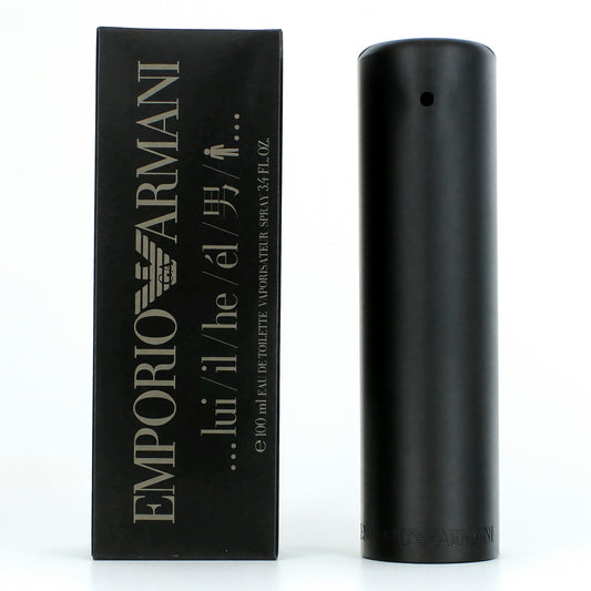Emporio Armani He by Emporio Armani, 3.4 oz EDT Spray for Men