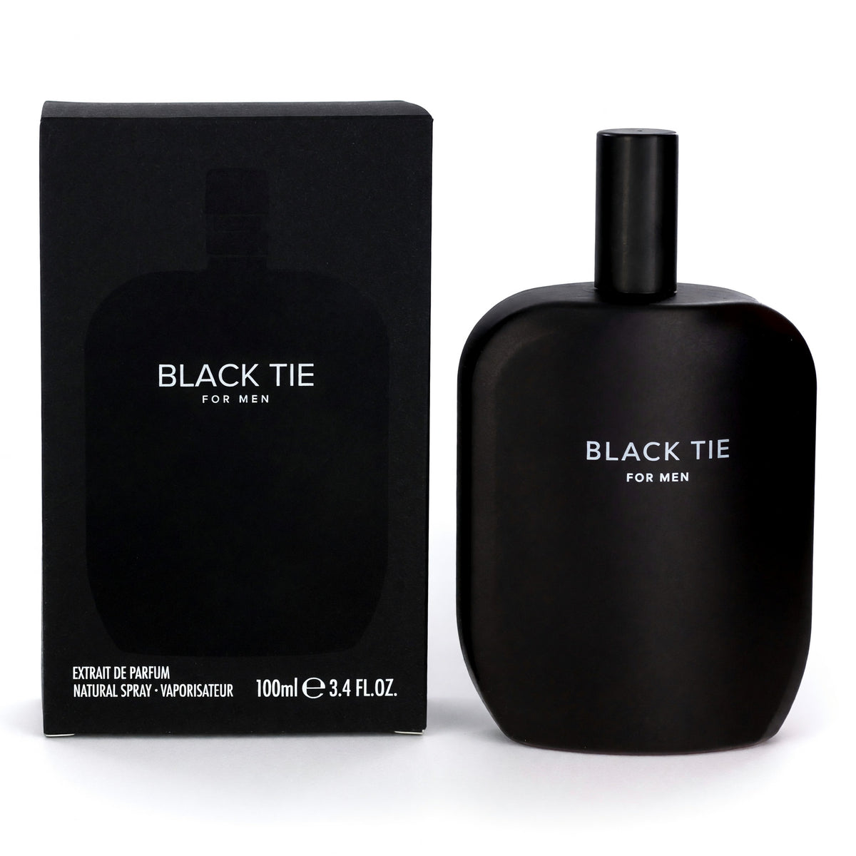 Black Tie by Fragrance One, 3.4 oz Extrait De Parfum Spray for Men