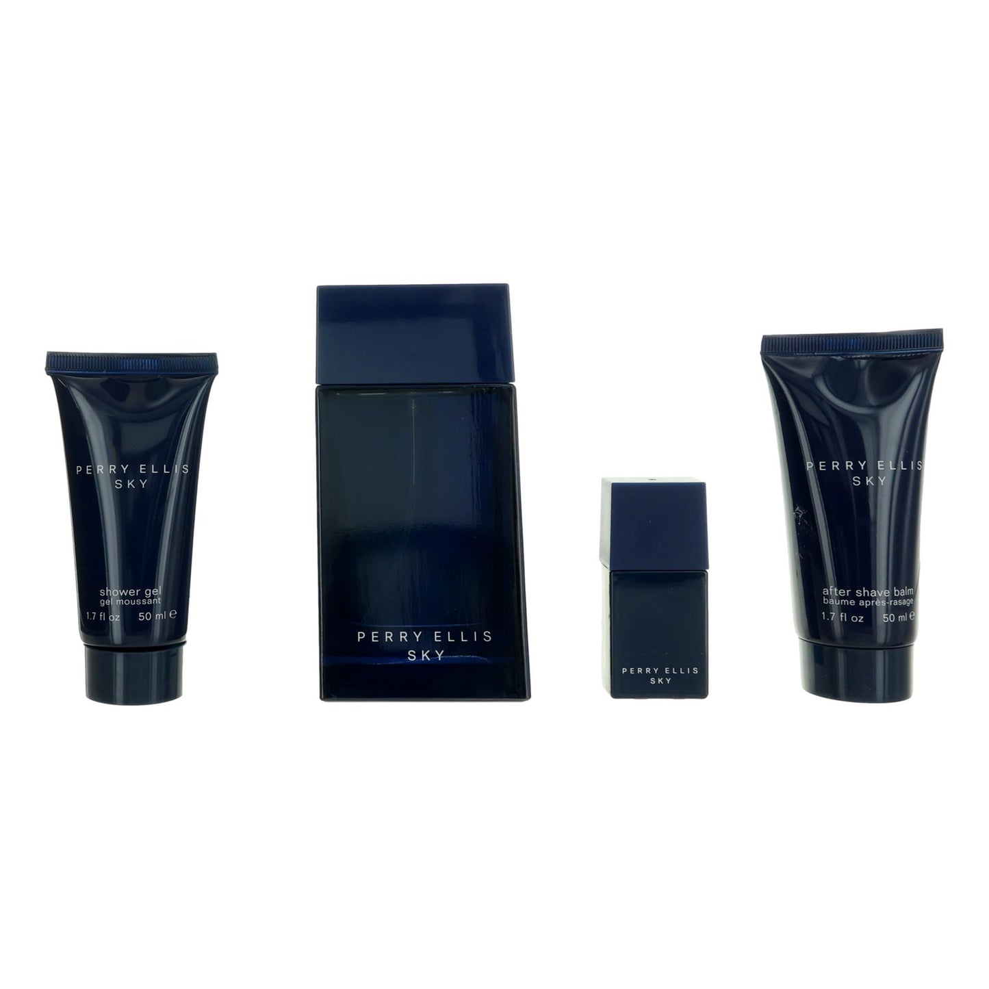 Perry Ellis Sky by Perry Ellis, 4 Piece Gift Set for Men
