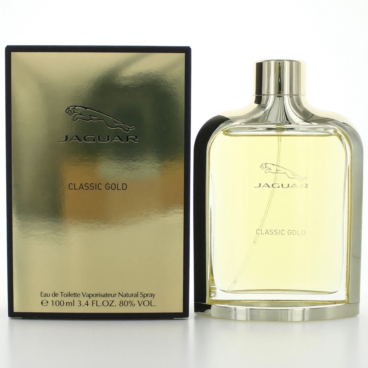 Jaguar Classic Gold by Jaguar, 3.4 oz EDT Spray for Men