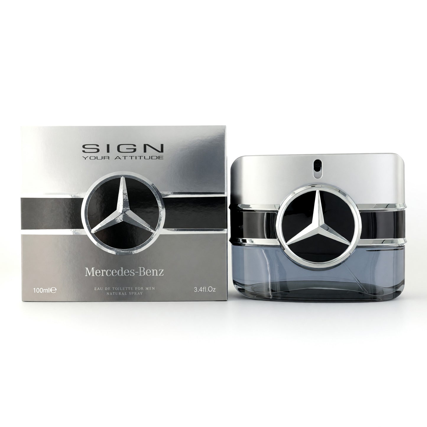 Mercedes Benz Sign Your Attitude by Mercedes Benz, 3.4oz EDT Spray Men