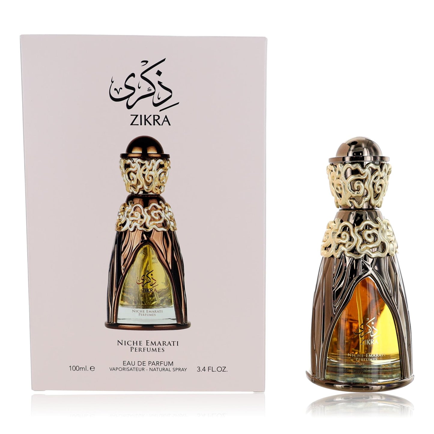 Niche Emarati Zikra by Lattafa, 3.4 oz EDP for Unisex
