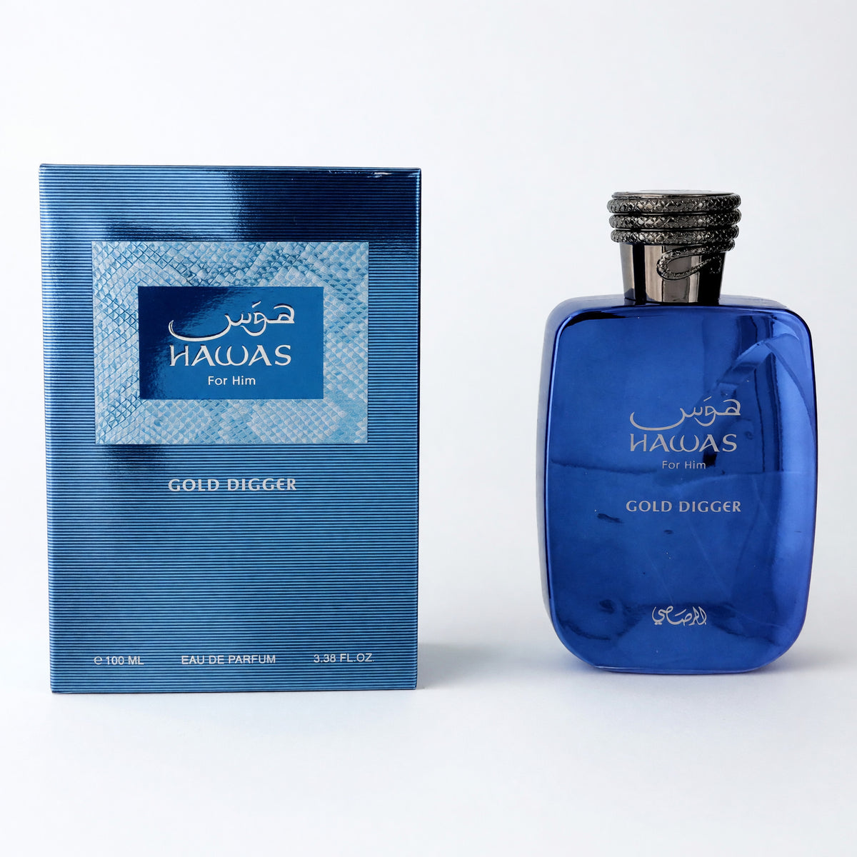 Hawas Gold Digger by Rasasi, 3.4 oz EDP Spray for Men