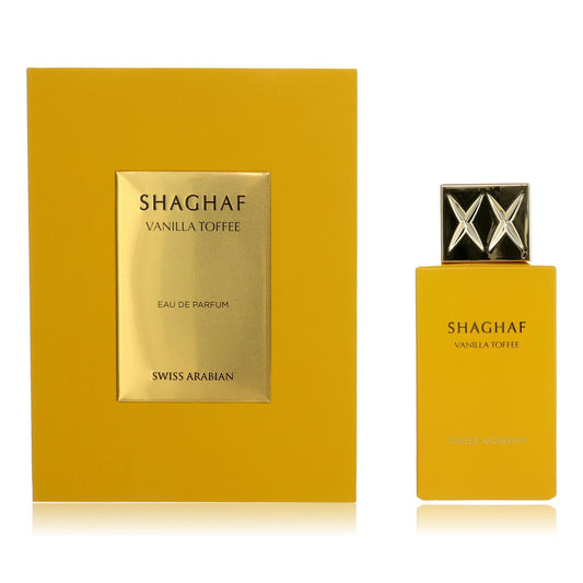 Shaghaf Vanilla Toffee by Swiss Arabian, 2.5 oz EDP Spray for Unisex