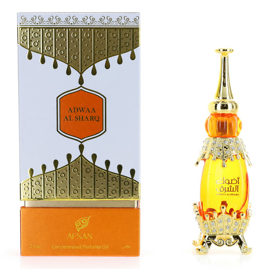 Adwaa Al Sharq by Afnan, 0.67 oz Perfume Oil for Unisex