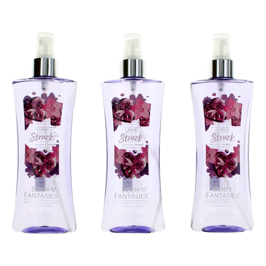 Love Struck by Parfums De Coeur, 3 x 8oz Fragrance Body Spray women