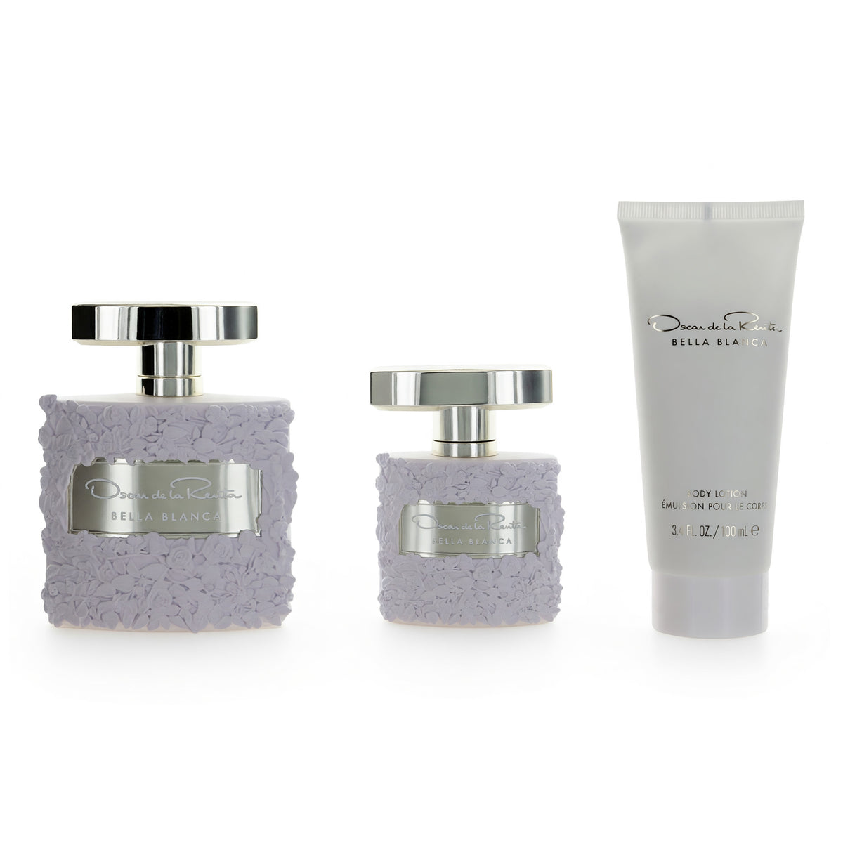 Bella Blanca by Oscar De La Renta, 3 Piece Gift Set for Women
