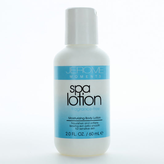 Spa Lotion Fragrance Free by Jerome Moments, 2oz Body Lotion women