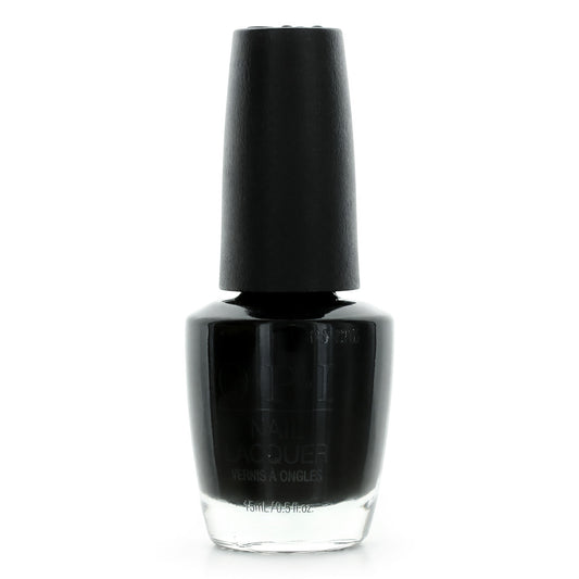 OPI Nail Lacquer by OPI, .5 oz Nail Color- Black Onyx
