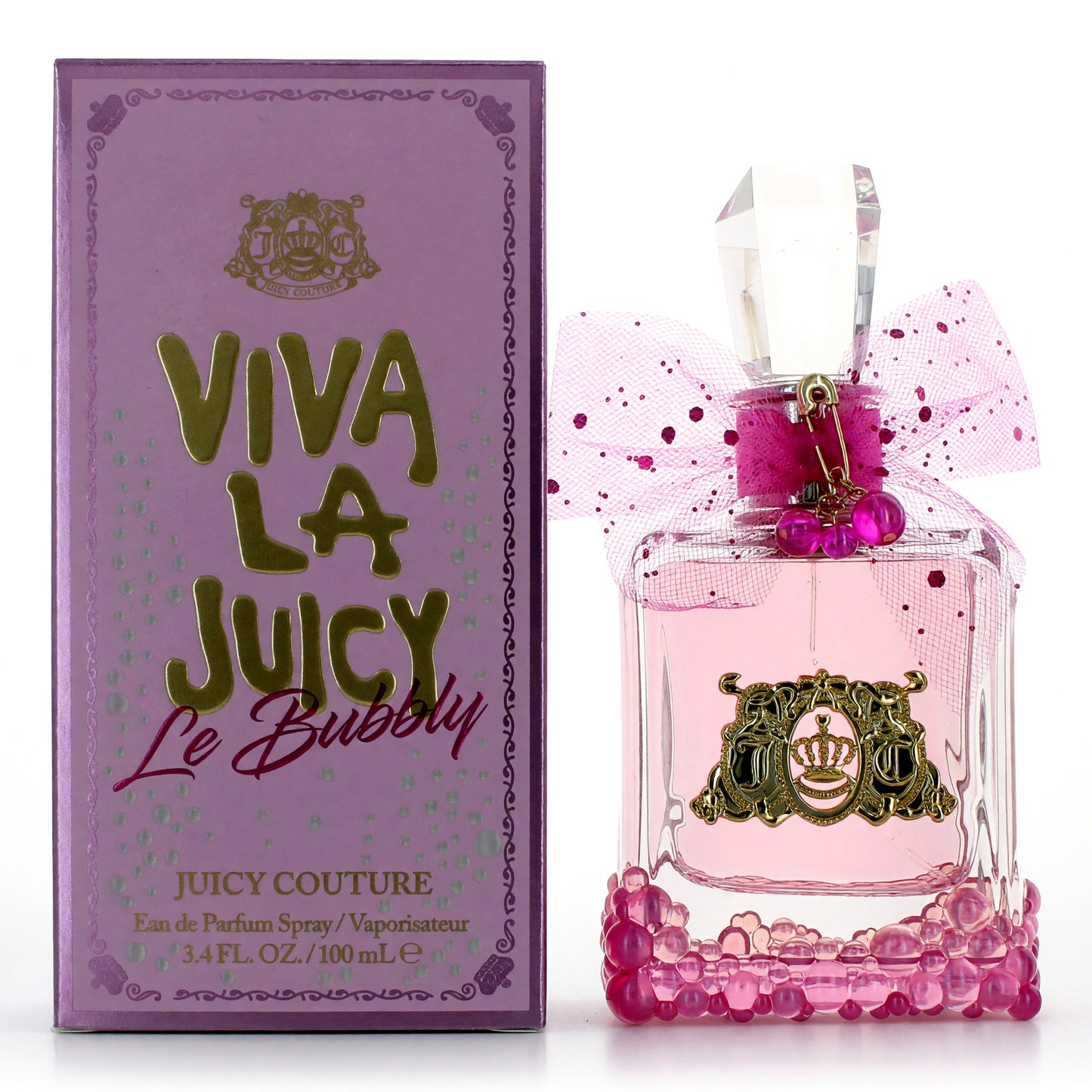 Viva La Juicy Le Bubbly by Juicy Couture, 3.4 oz EDP Spray for Women
