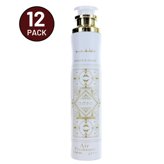 Bade'e Al Oud Honor & Glory by Lattafa, 10 oz Air Freshener 12 Pack