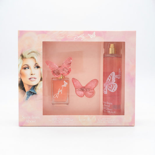 Scent From Above by Dolly Parton, 3 Piece Gift Set for Women