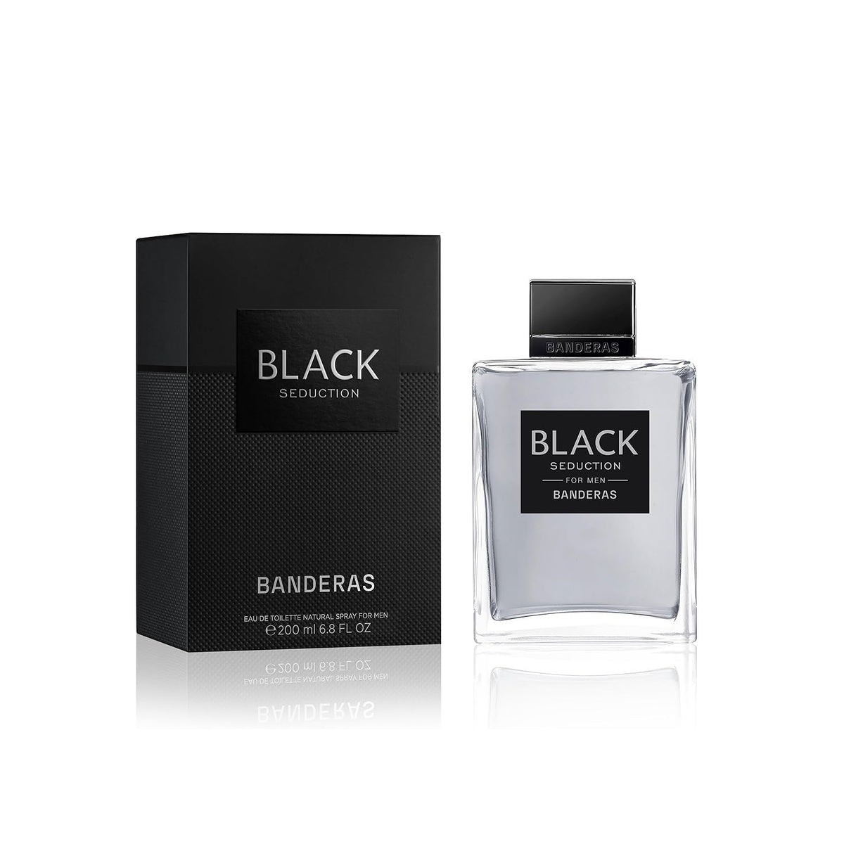 Black Seduction by Antonio Banderas, 6.8 oz Eau De Toilette Spray for Men