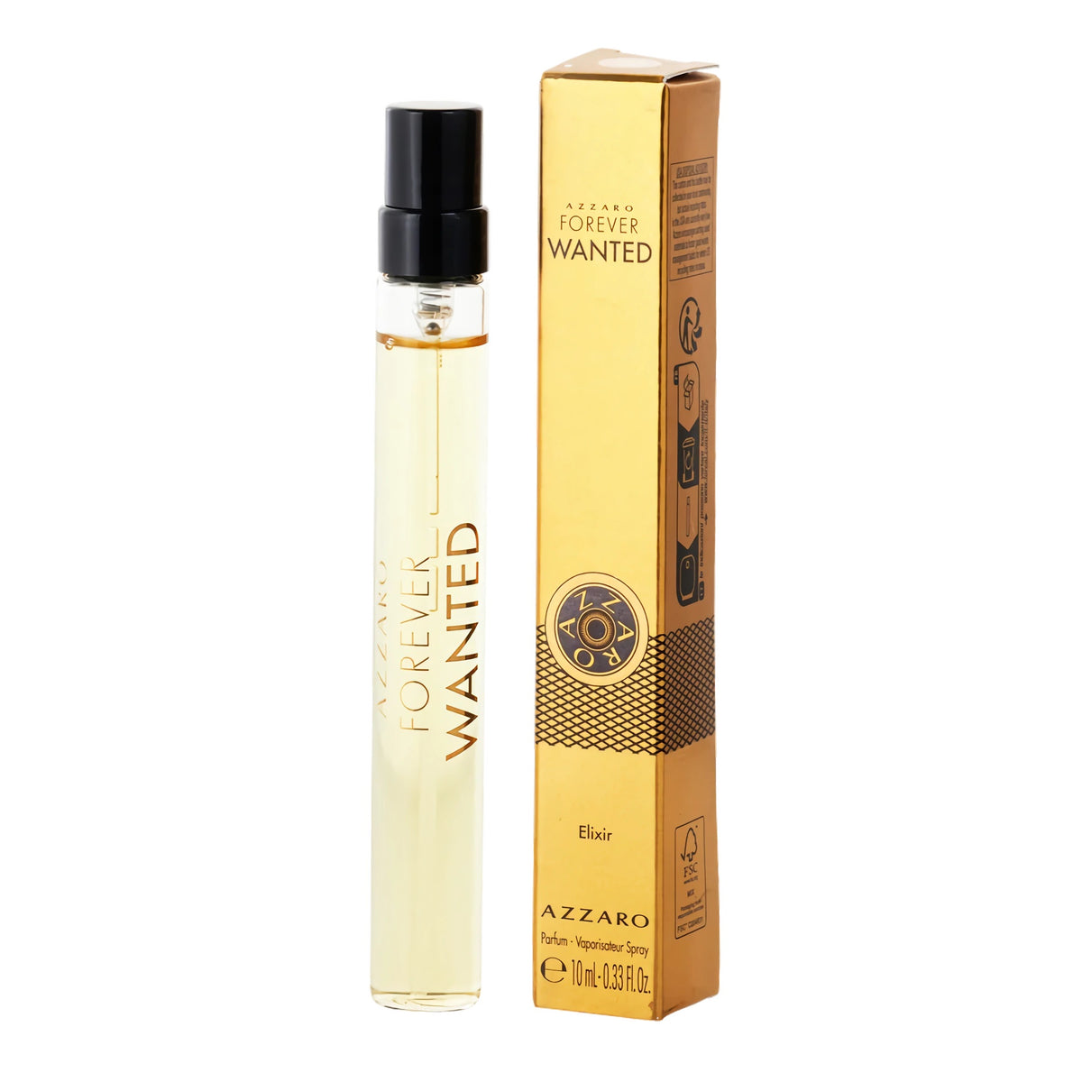 Forever Wanted Elixir by Azzaro, 0.33 oz Parfum Spray for Men