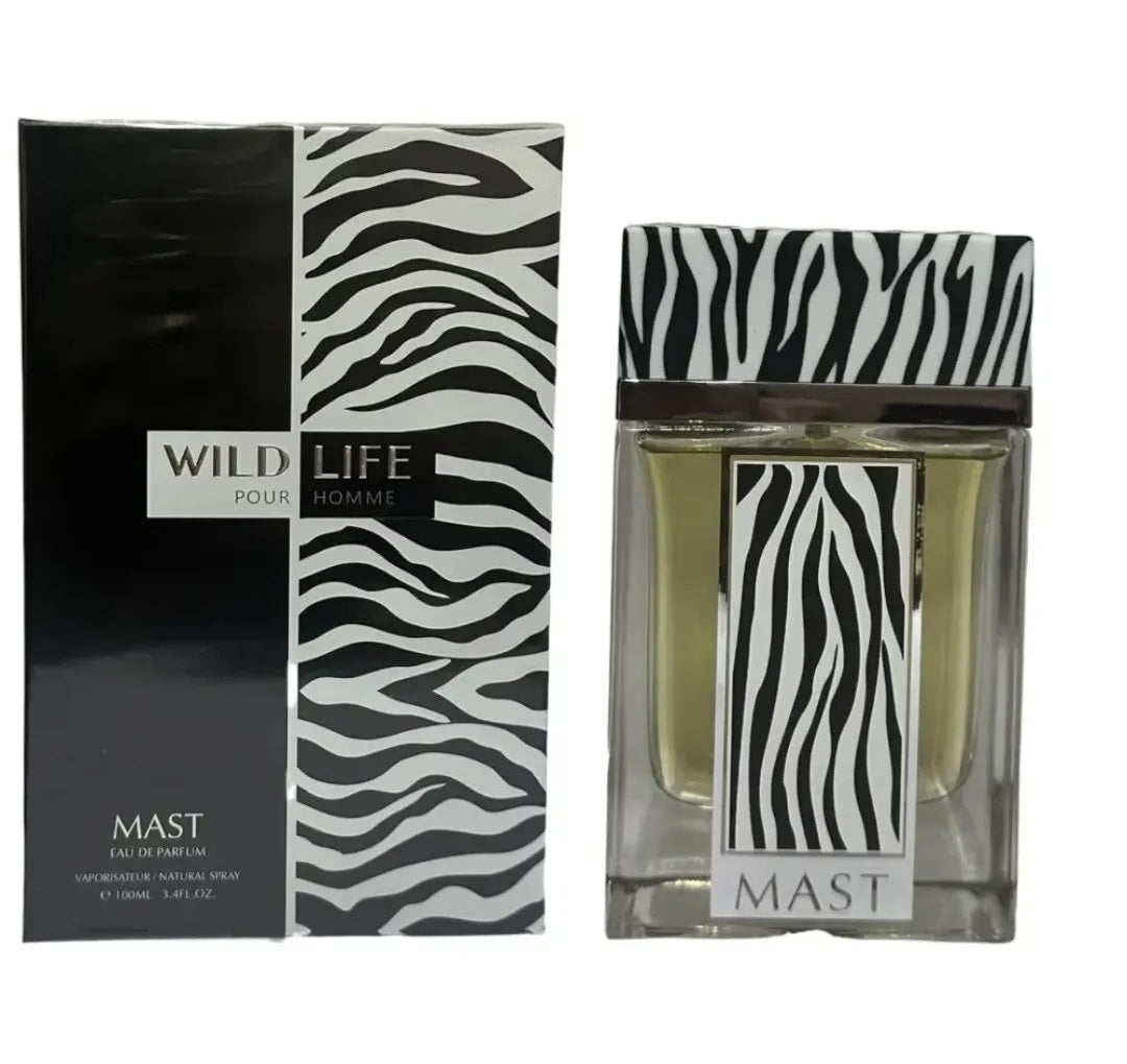 Mast Wild Life by Bharara, 3.4 oz Eau De Parfum Spray for Men