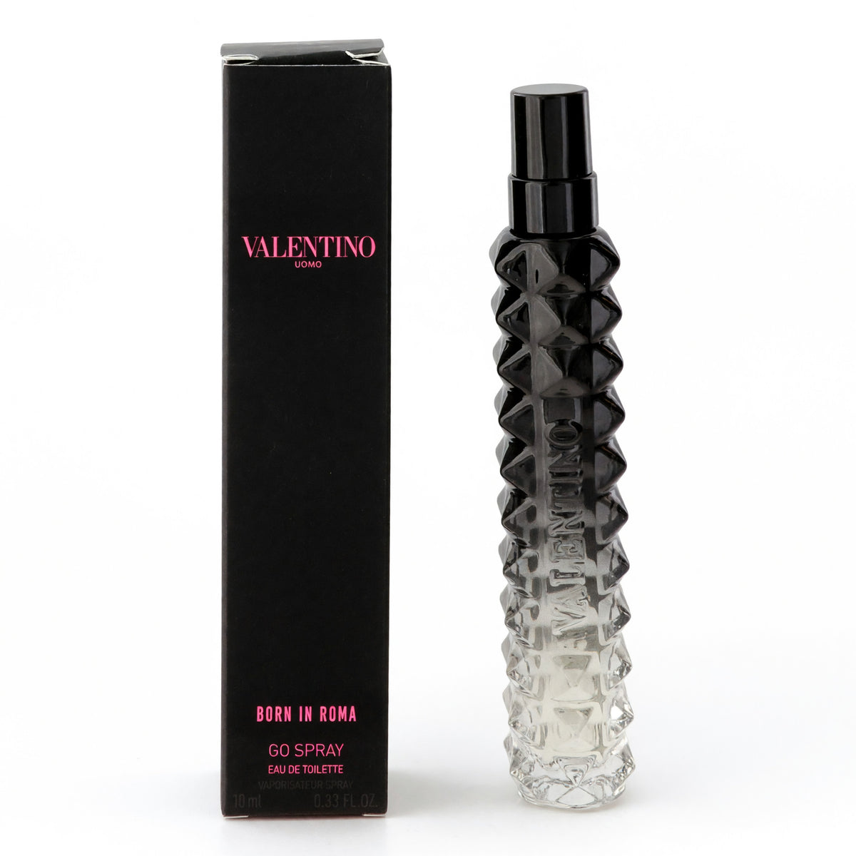 Uomo Born in Roma by Valentino, 0.33 oz Eau De Toilette Spray for Men
