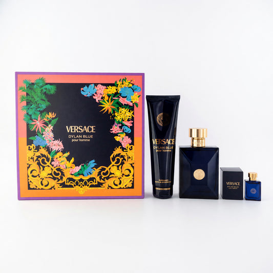 Dylan Blue by Versace, 3 Piece Gift Set for Men