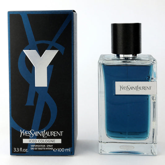 Ysl Y Iced Cologne by Yves Saint Laurent, 3.3 oz Eau De Toilette Intense Spray for Men