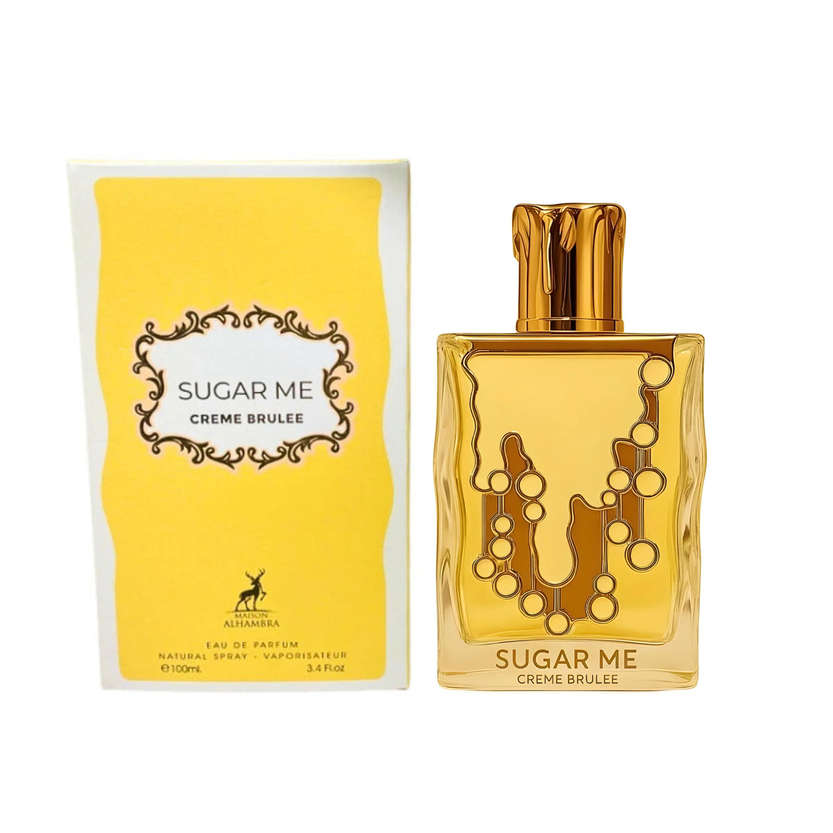 Sugar Me Crãˆme Brulee by Alhambra, 3.4 oz Eau De Parfum Spray for Women